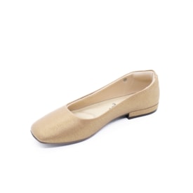 Sapatilha Bico Redondo Moleca Feminino Nude