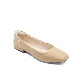 Sapatilha Bico Redondo Moleca Feminino Nude