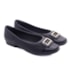 Sapatilha Bico Redondo Piccadilly Feminina Preto
