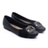Sapatilha Bico Redondo Usaflex Feminina Preto