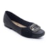 Sapatilha Bico Redondo Usaflex Feminina Preto
