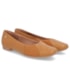 Sapatilha Bico Redondo Usaflex Feminina Tan