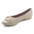 Sapatilha Bico Redondo Usaflex Feminina Vanilla
