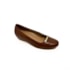 Sapatilha Bico Redondo Usaflex Feminino Canela
