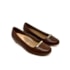 Sapatilha Bico Redondo Usaflex Feminino Canela