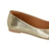 Sapatilha Bico Redondo Vizzano Feminina Dourado