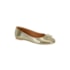 Sapatilha Bico Redondo Vizzano Feminina Dourado