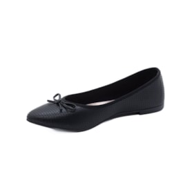 Sapatilha Moleca Bico Fino Feminina Preto