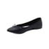 Sapatilha Moleca Bico Fino Feminina Preto
