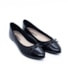 Sapatilha Moleca Bico Fino Feminina Preto Verniz