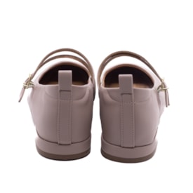 Sapatilha Salto Baixo Vizzano Feminino Taupe