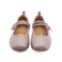 Sapatilha Salto Baixo Vizzano Feminino Taupe
