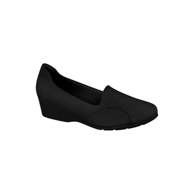 Sapato Anabela Baixa Modare Feminino Preto