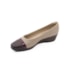 Sapato Anabela Baixa Piccadilly Feminino Fendi