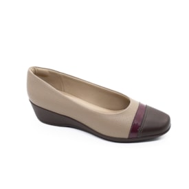 Sapato Anabela Baixa Piccadilly Feminino Fendi