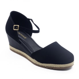 Sapato Anabela Media Bebece Feminino Preto