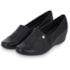 Sapato Anabela Medio Piccadilly Feminino Preto
