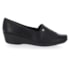 Sapato Anabela Medio Piccadilly Feminino Preto