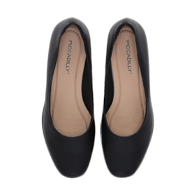 Sapato Anabela Piccadilly Ivone Feminino Preto