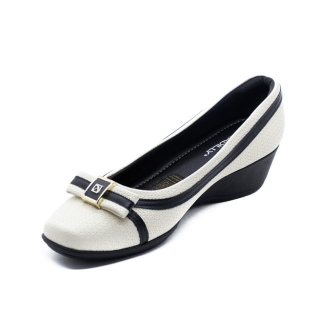 Sapato Anabele Baixo Piccadilly Feminino Off White