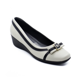 Sapato Anabele Baixo Piccadilly Feminino Off White