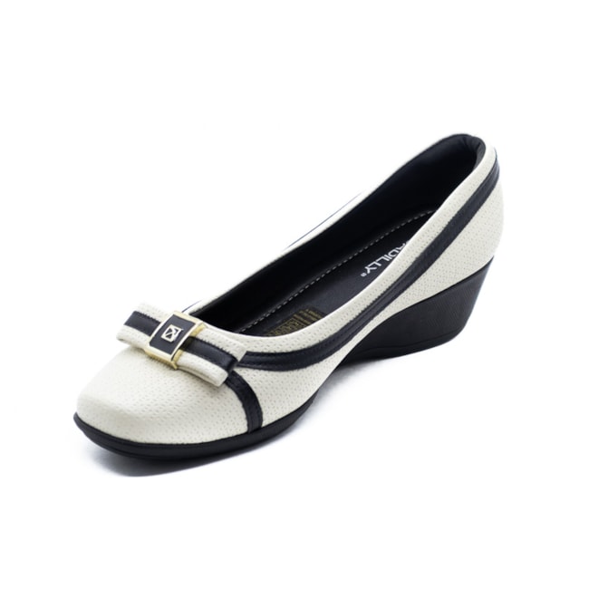 Sapato Anabele Baixo Piccadilly Feminino Off White