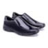 Sapato Casual Em Couro 3D Vision Jota Pe Masculino Preto