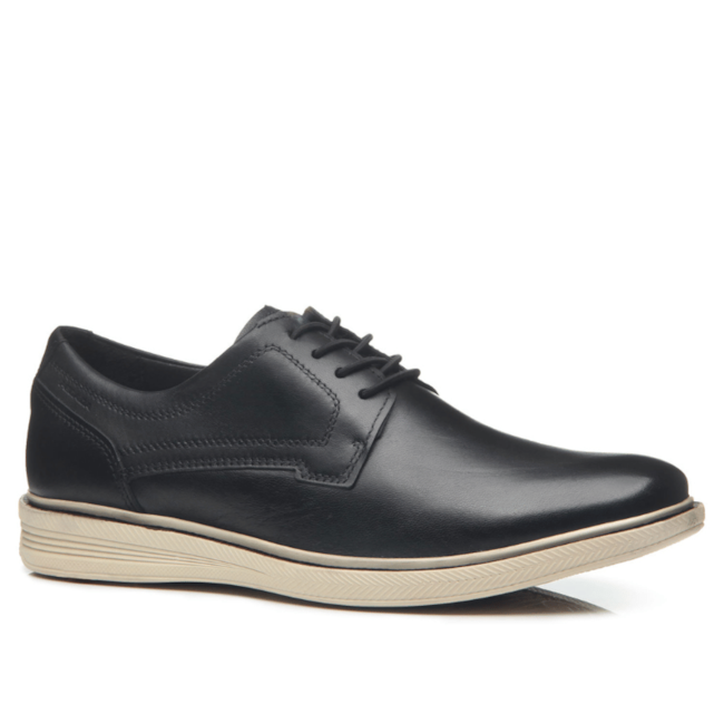 Sapato Casual Linha Vibes Pegada Masculino Preto