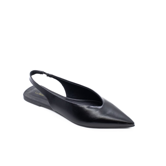 Sapato Chanel Lu Rezende Feminino Preto