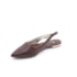 Sapato Chanel Salto Baixo Lu Rezende Feminino Chocolate