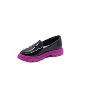 Sapato Loafer Infantil Molekinha Feminino Preto