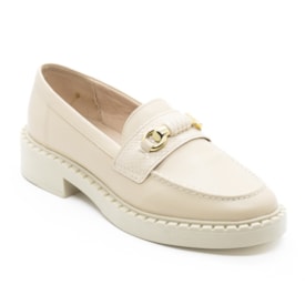 Sapato Loafer Sua Cia Feminino Areia