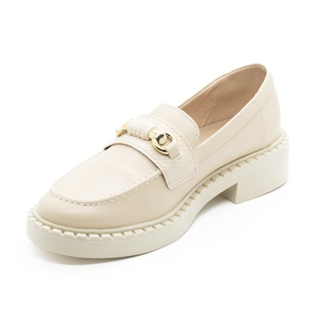 Sapato Loafer Sua Cia Feminino Areia