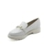 Sapato Mocassim Loafer Beira Rio Feminino Branco Off