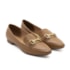 Sapato Mocassim Loafer Vizzano Feminino Camel