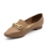 Sapato Mocassim Loafer Vizzano Feminino Camel