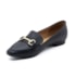 Sapato Mocassim Loafer Vizzano Feminino Preto