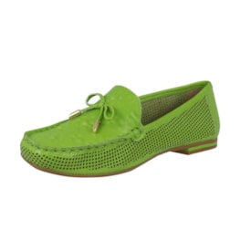 Sapato Mocassim Luz Da Lua Feminino Esmeralda