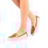 Sapato Mocassim Luz da Lua Feminino Laranja Panna