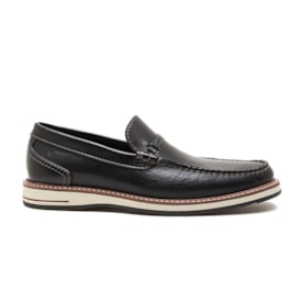 Sapato Mocassim Metropolitan Democrata Masculino Preto