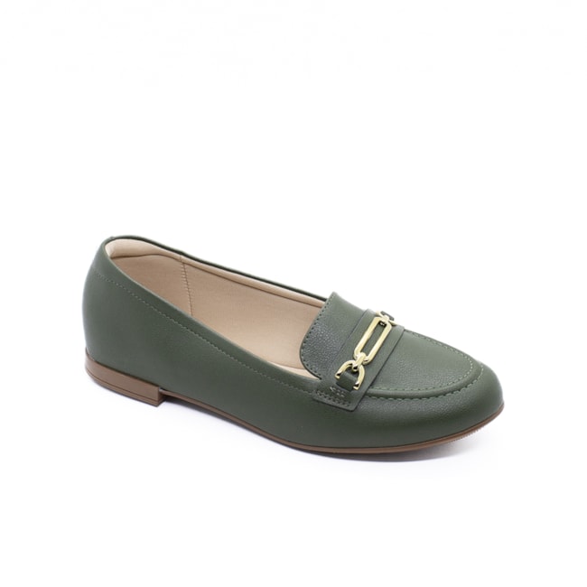 Sapato Mocassim Modare Feminino Oliva