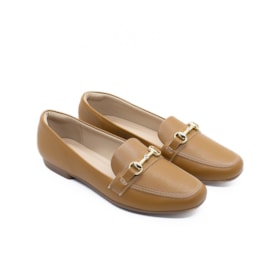 Sapato Mocassim Piccadilly Feminino Mascavo