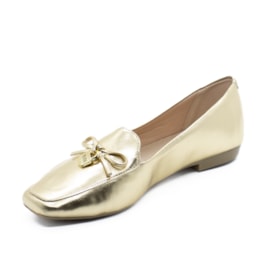 Sapato Mocassim Sua Cia Feminino Ouro Light