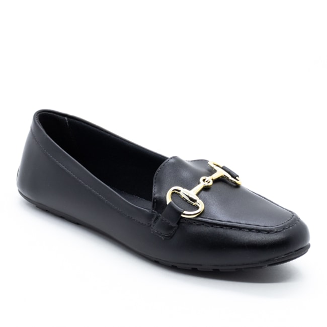 Sapato Mocassim Sua Cia Feminino Preto