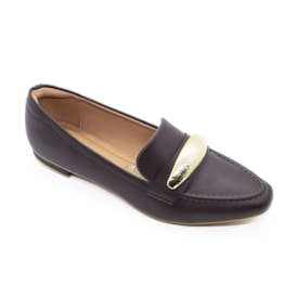 Sapato Mocassim Vizzano Feminino Cacau