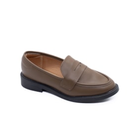 Sapato Mocassim Vizzano Feminino Capuccino