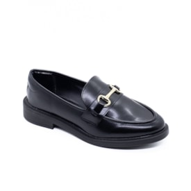 Sapato Mocassim Vizzano Feminino Preto