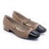 Sapato Salto Baixo Moleca Feminino Nude