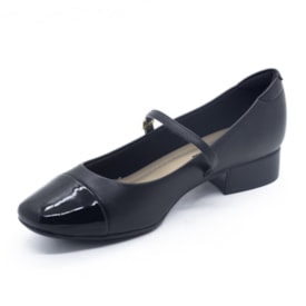 Sapato Salto Baixo Moleca Feminino Preto Sapato Salto Baixo Moleca Feminino Preto
