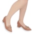 Sapato Salto Baixo Piccadilly Feminina Terracota